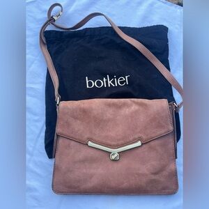 Botkier Pink Leather Crossbody Bag